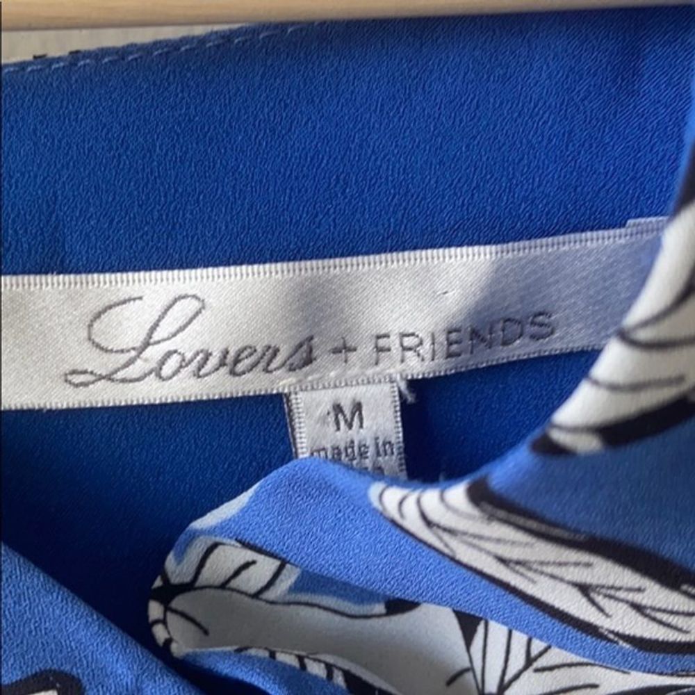 Lovers + Friends Blue Floral Cassidy Riviera Dress - Picture 9 of 12